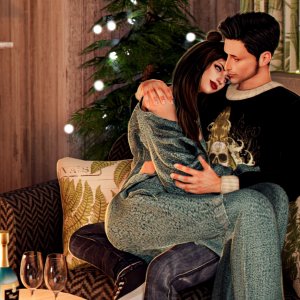 Уют.... он на ручках любимого мужа