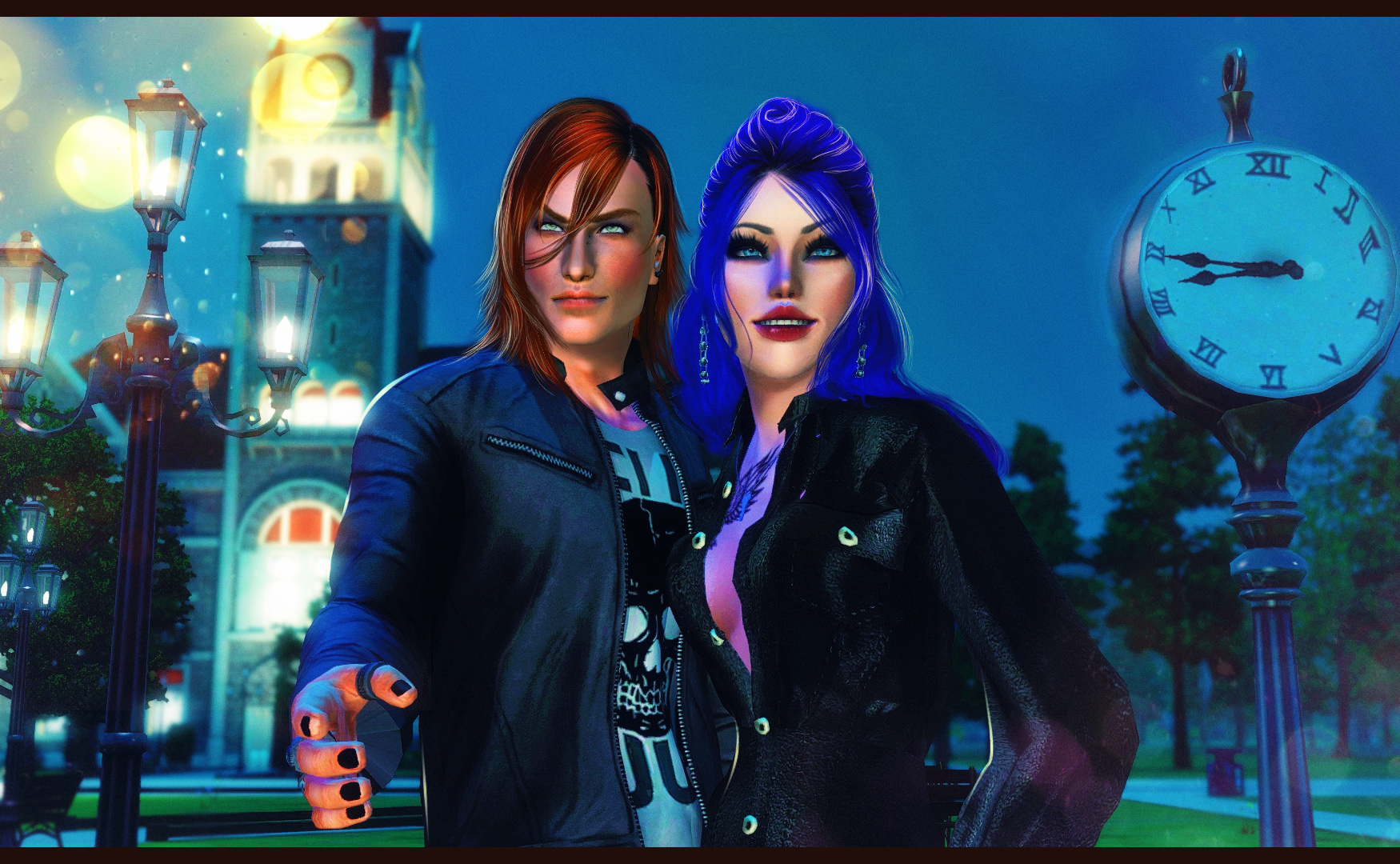 One evening in Moonlight Falls